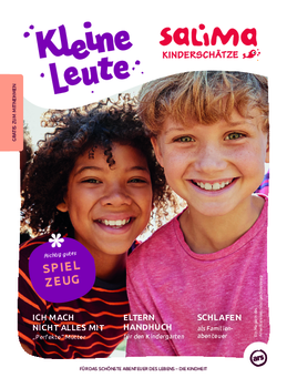 Aktuelle Broschüre von Salima Kinderschätze - Hamburg